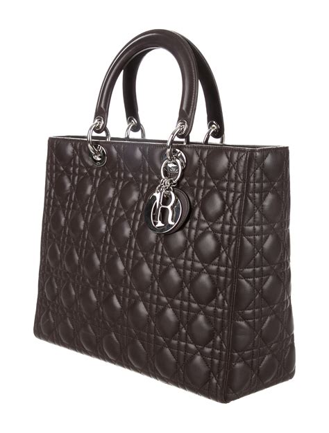 lady dior bag large size